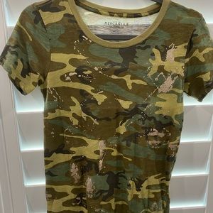 JCrew camo tshirt